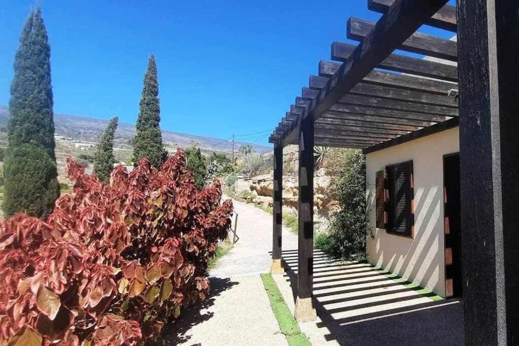 Casa rural con vistas maravillosas en Arico Sabina Alta Exterior foto